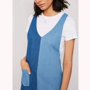 Two-Tone denim Jumper